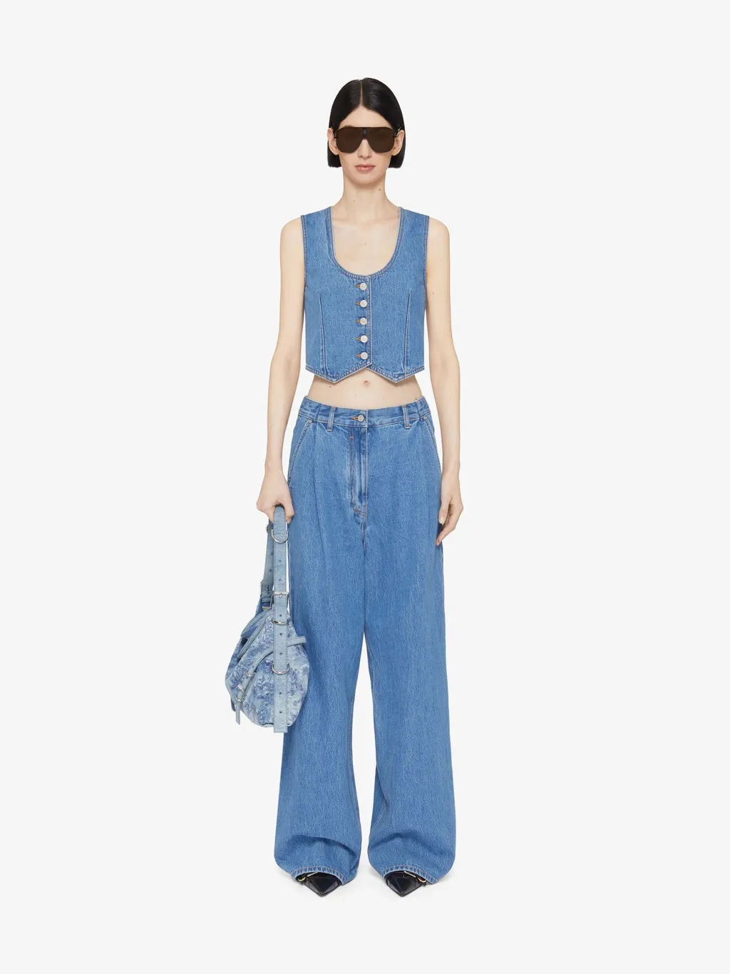 Givenchy Wide-Leg Baggy Jeans