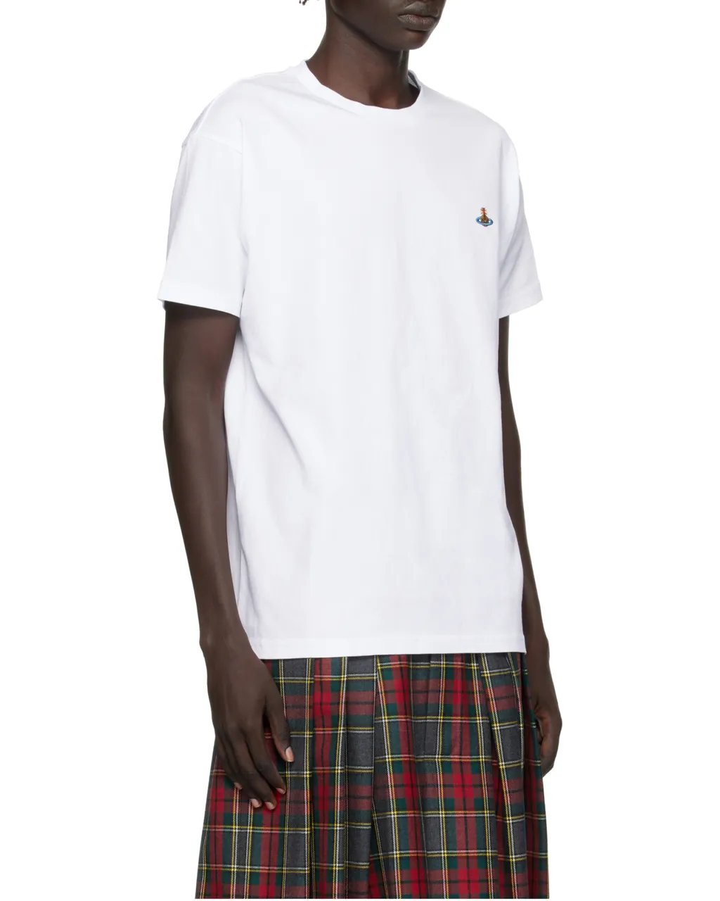Vivienne Westwood Logo Embroidered Crewneck T-Shirt