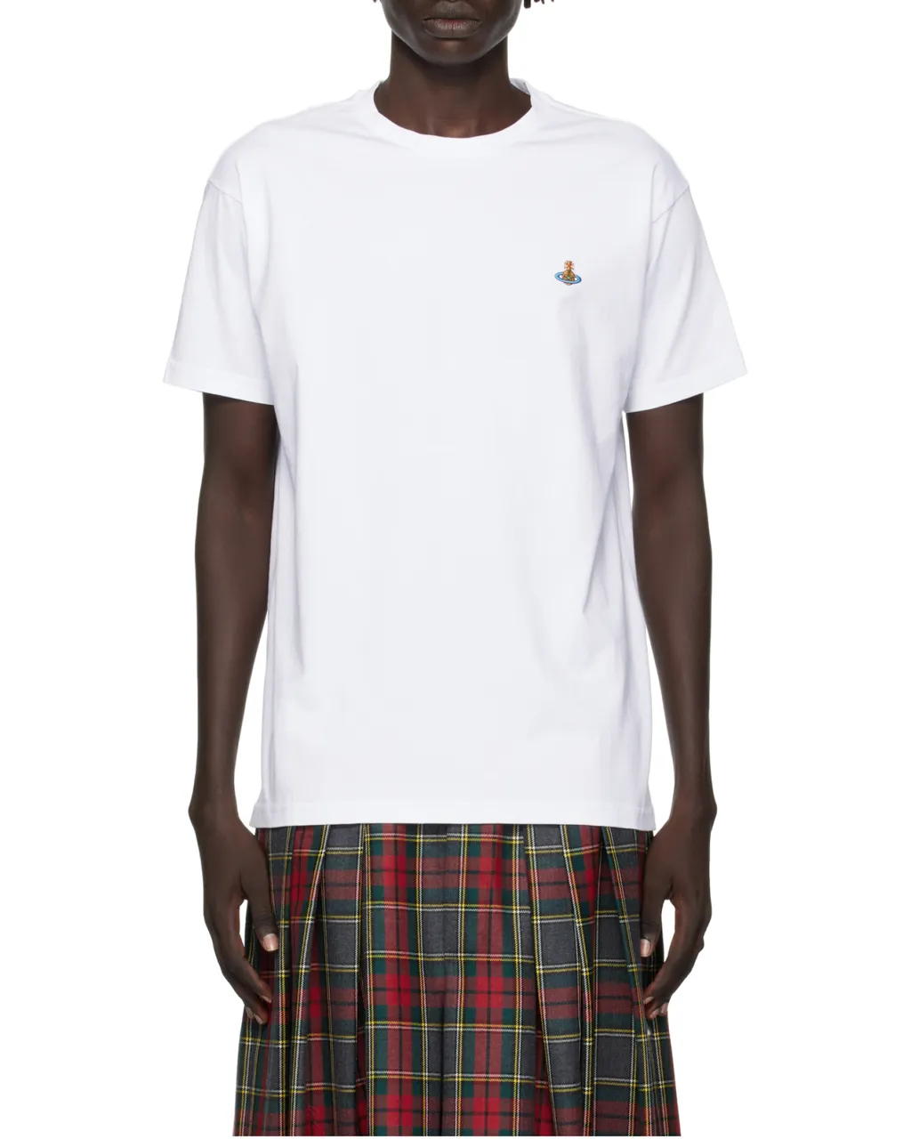 Vivienne Westwood Logo Embroidered Crewneck T-Shirt