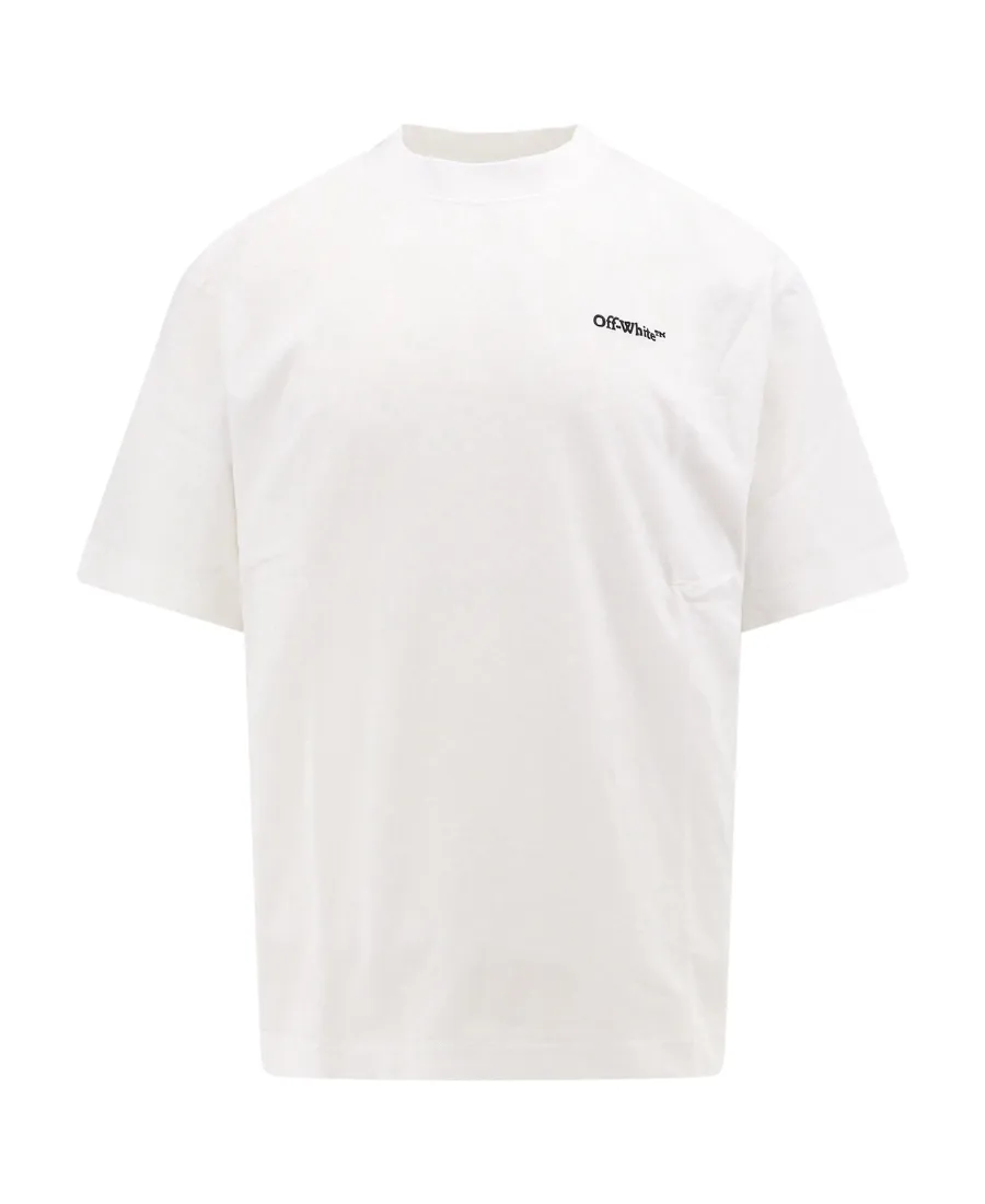 Off-White Logo Detailed Crewneck T-Shirt