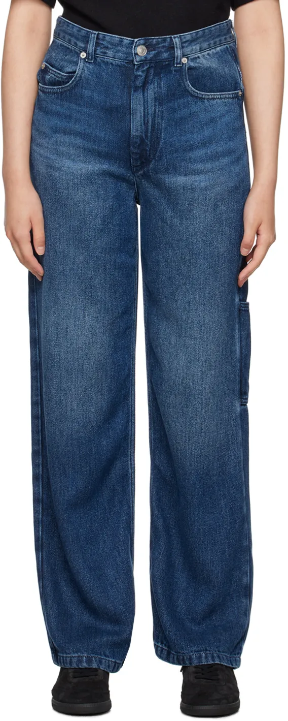 Isabel Marant ÉToile Straight-Leg Mid-Rise Jeans