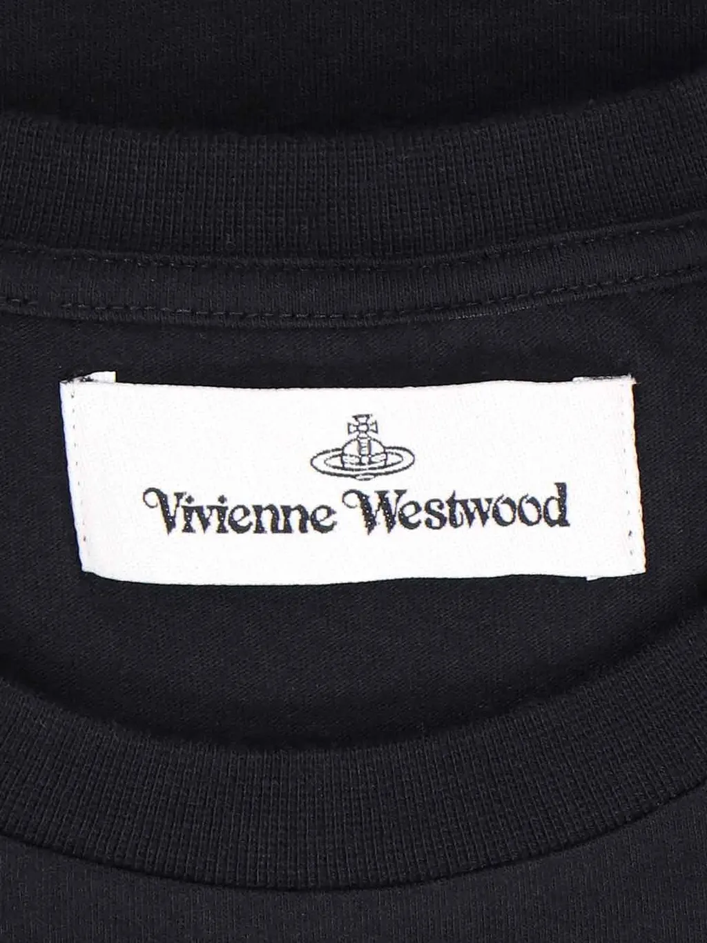 Vivienne Westwood Orb Logo-Embroidered Crewneck T-Shirt