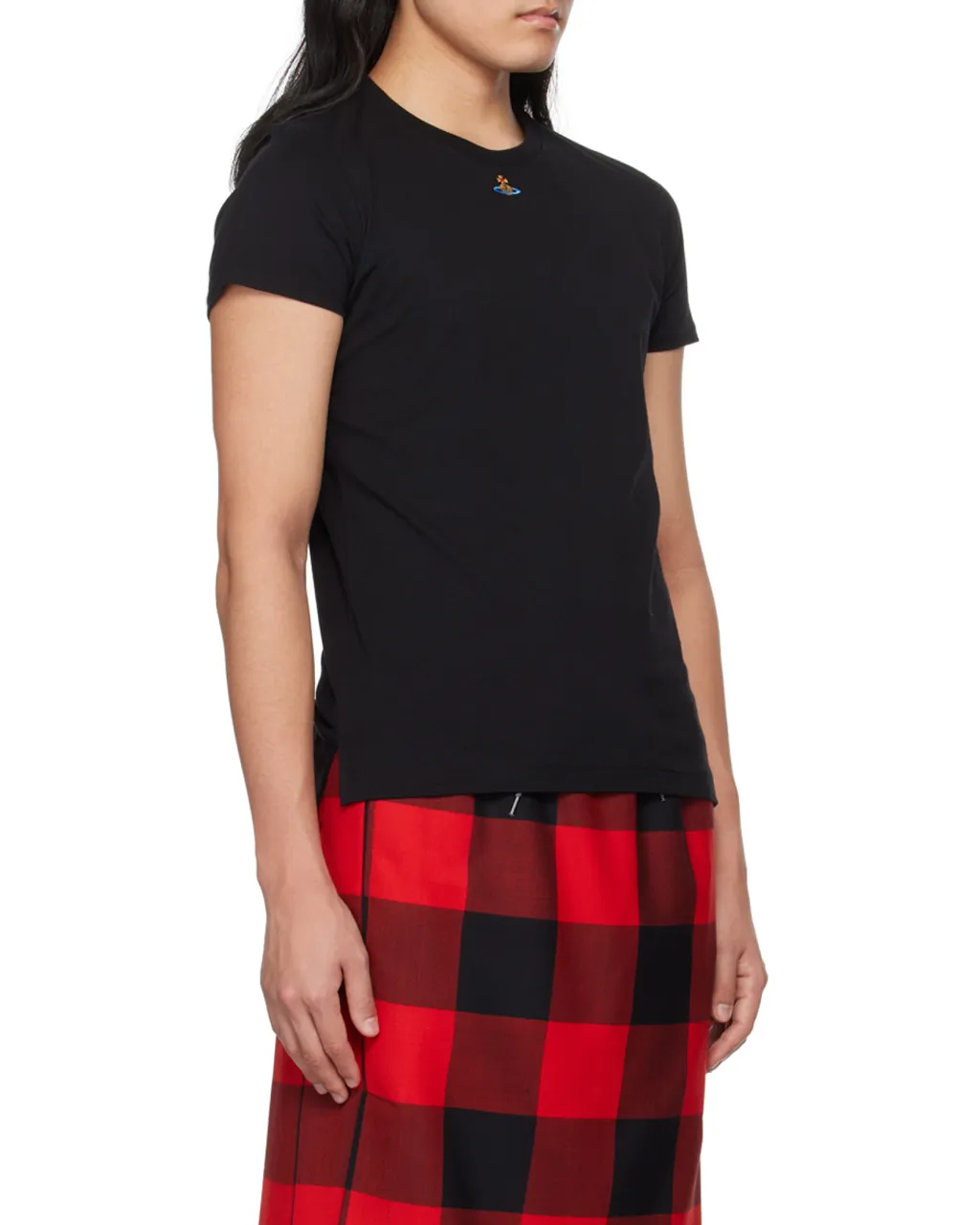Vivienne Westwood Orb Logo-Embroidered Crewneck T-Shirt