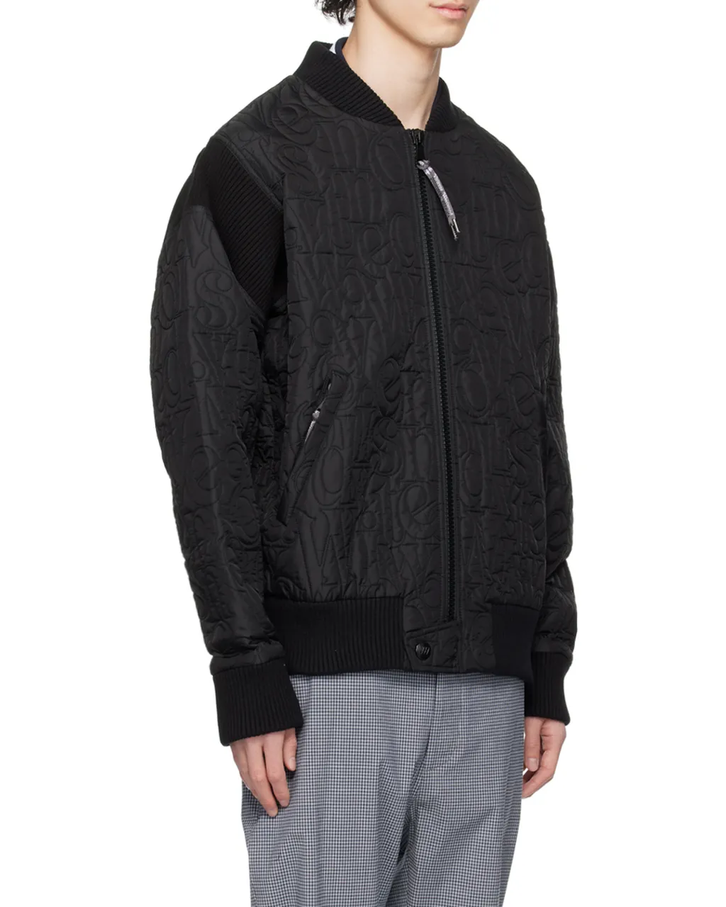 Vivienne Westwood Logo Embossed Zipped Jacket
