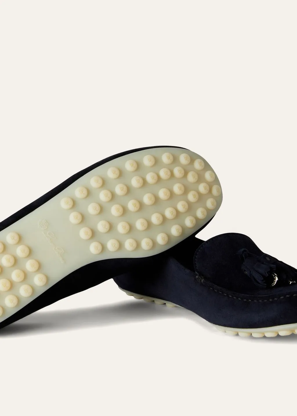 Tassel-Detail Suede Loafers