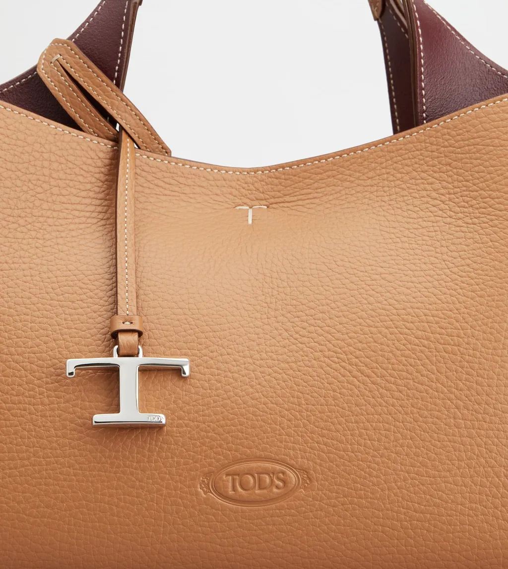 Tod's Logo Plaque Top Handle Bag