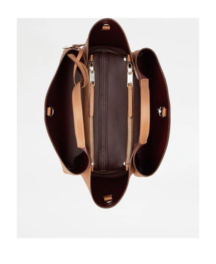 Tod's Logo Plaque Top Handle Bag