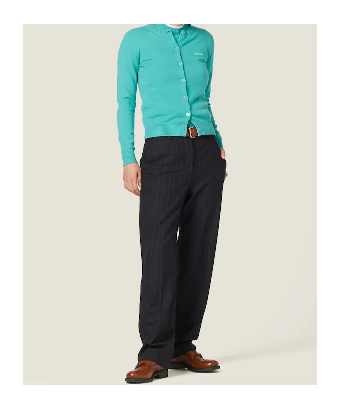 Belt-Loop Casual Pants