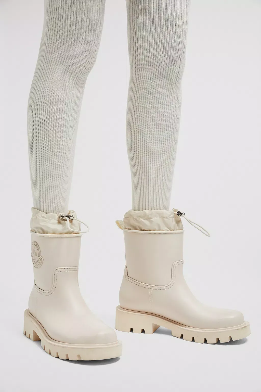 Moncler Kickstream Drawstring Wellington Boots