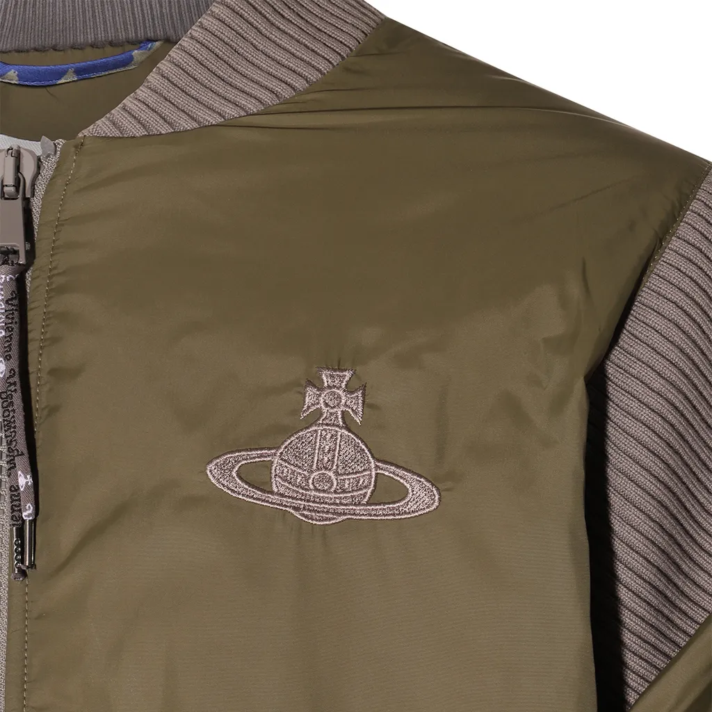 Vivienne Westwood Panelled Bomber Jacket