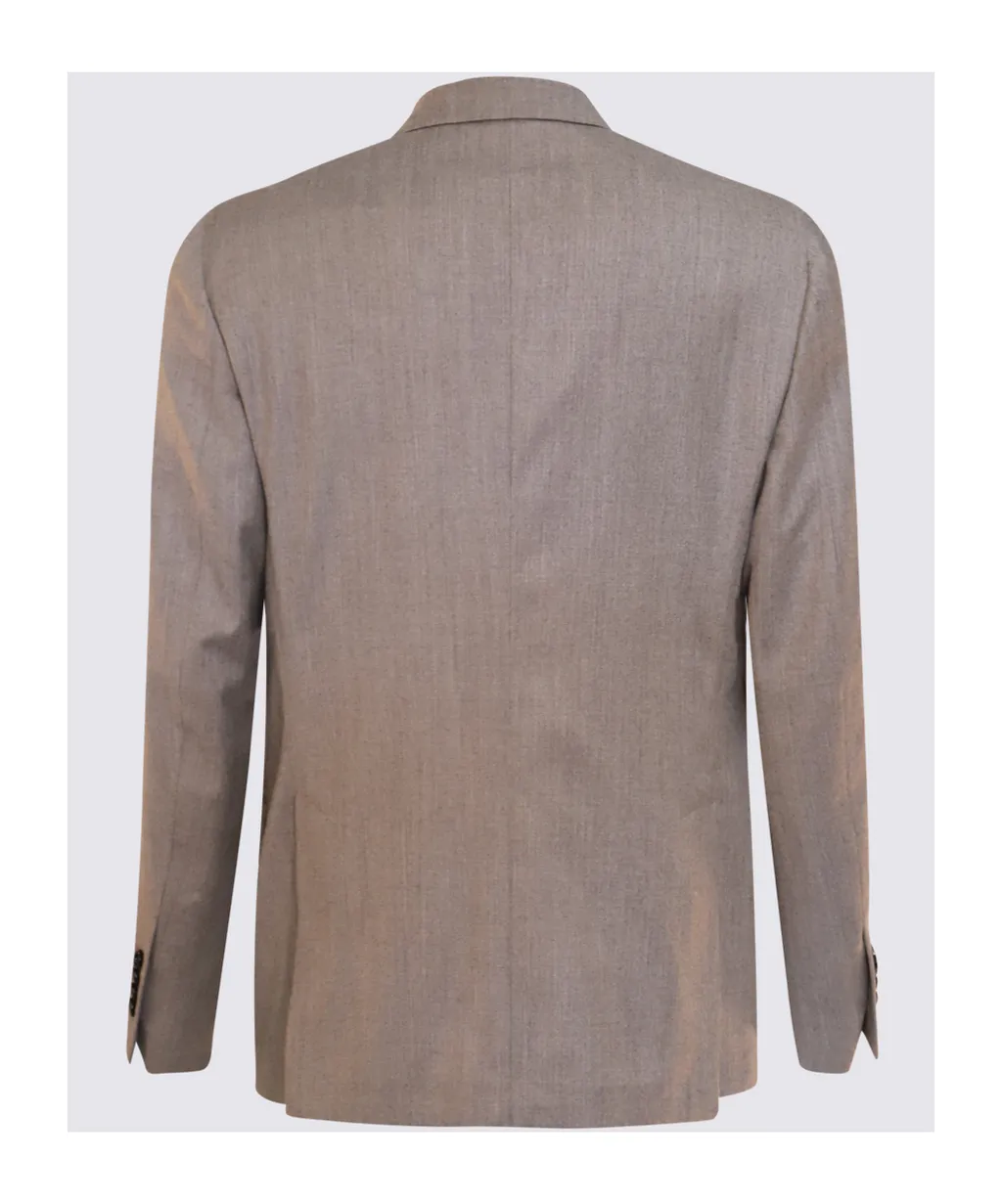Double-Breasted Two-Piece Suit