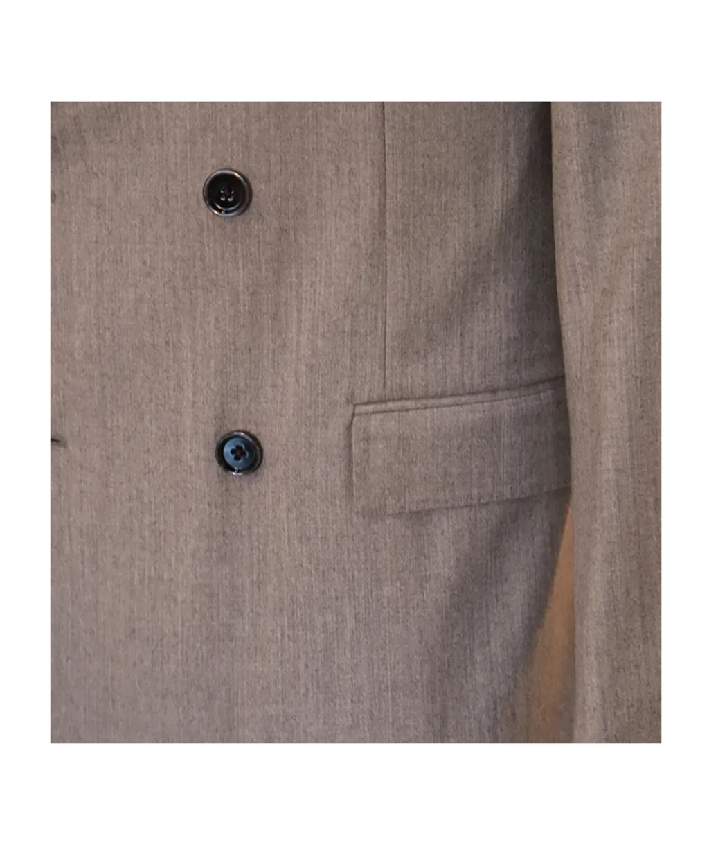 Double-Breasted Two-Piece Suit
