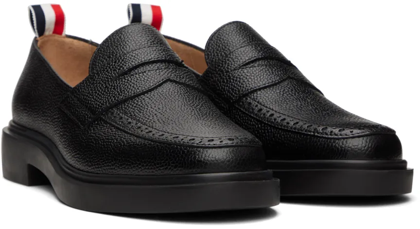 Thom Browne Penny Bar Loafers