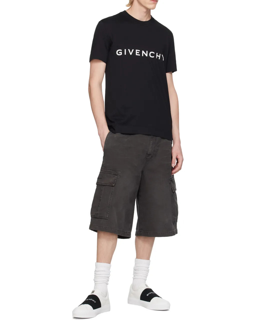 Givenchy Logo Printed Crewneck T-Shirt