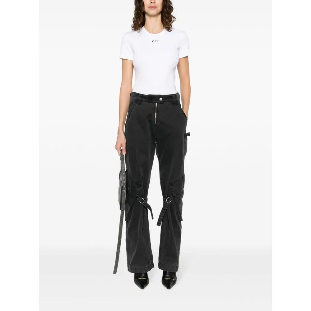 Off-White Off Stamp Crewneck T-Shirt
