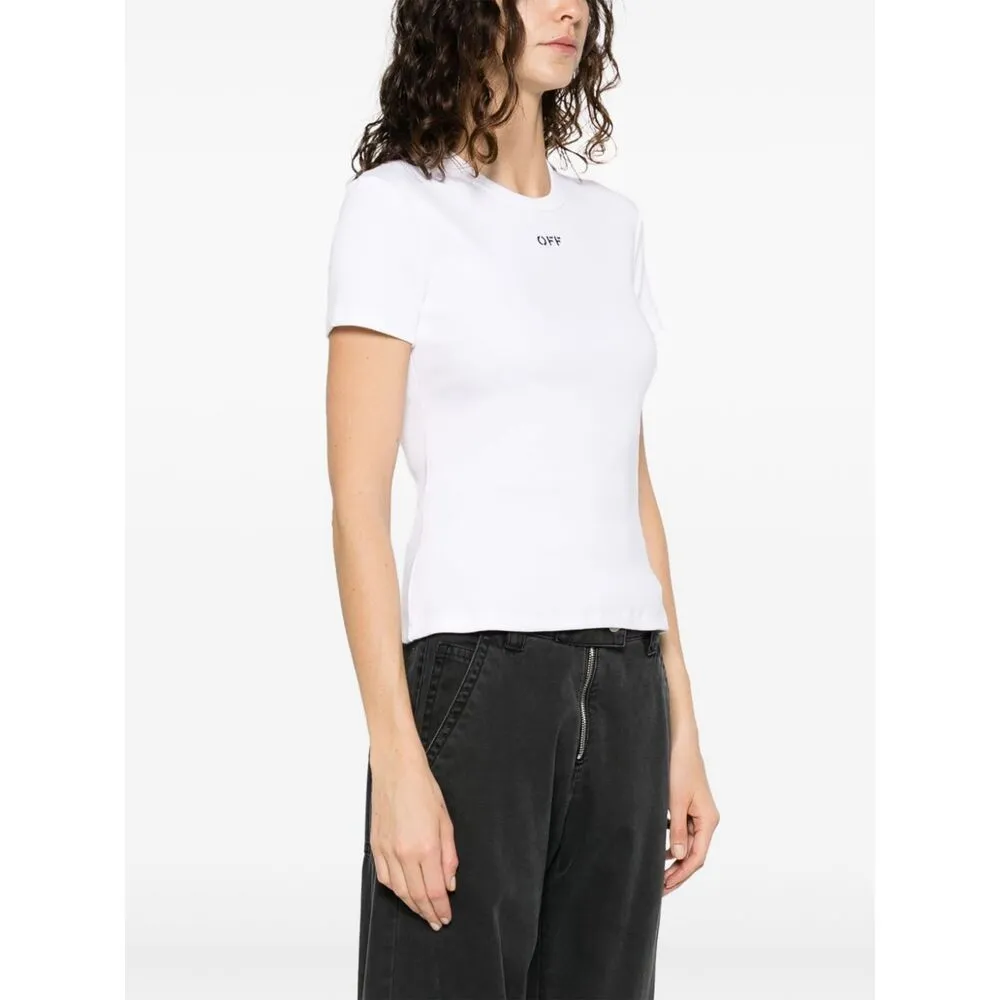Off-White Off Stamp Crewneck T-Shirt