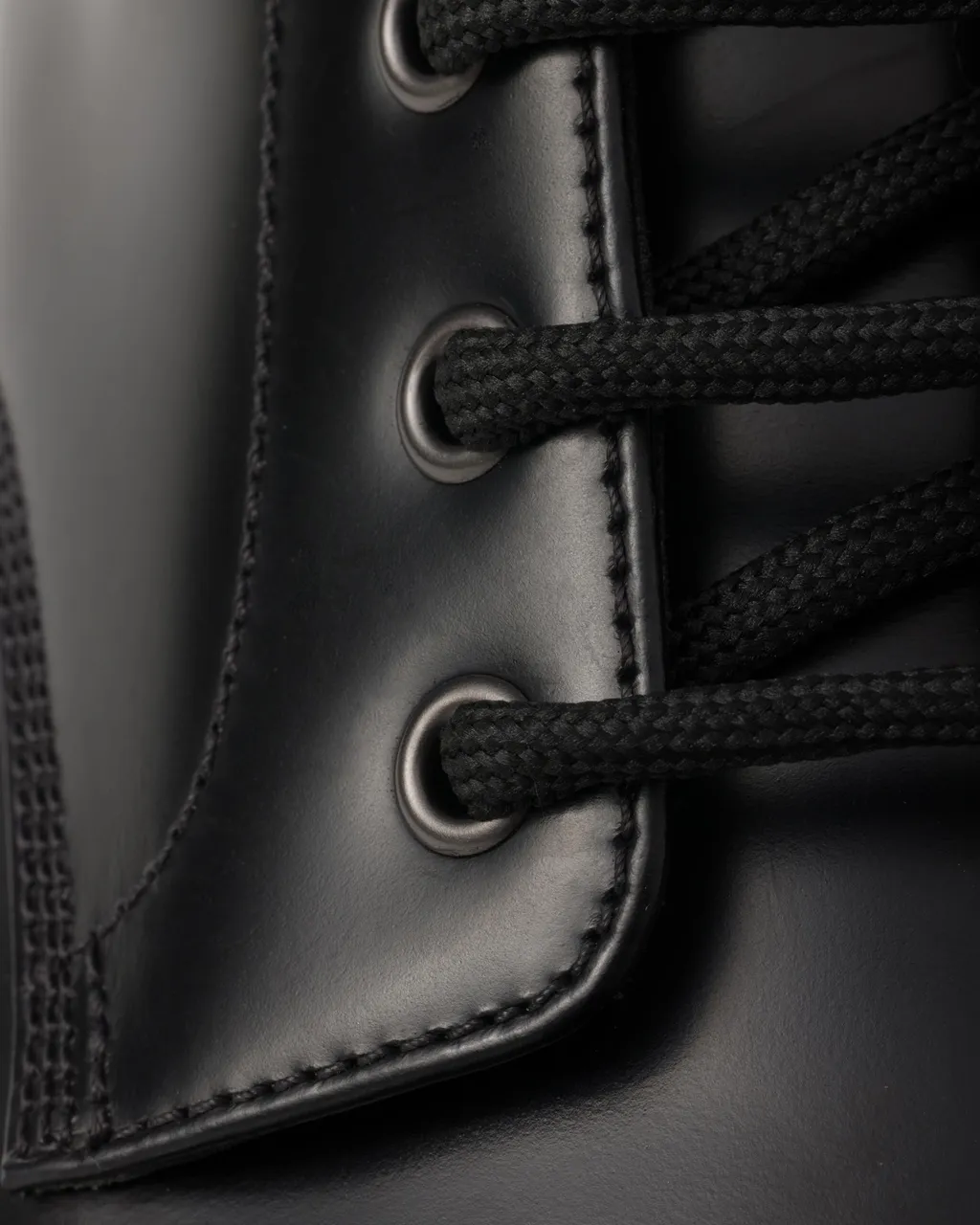 Prada Lace-Up Platform Boots