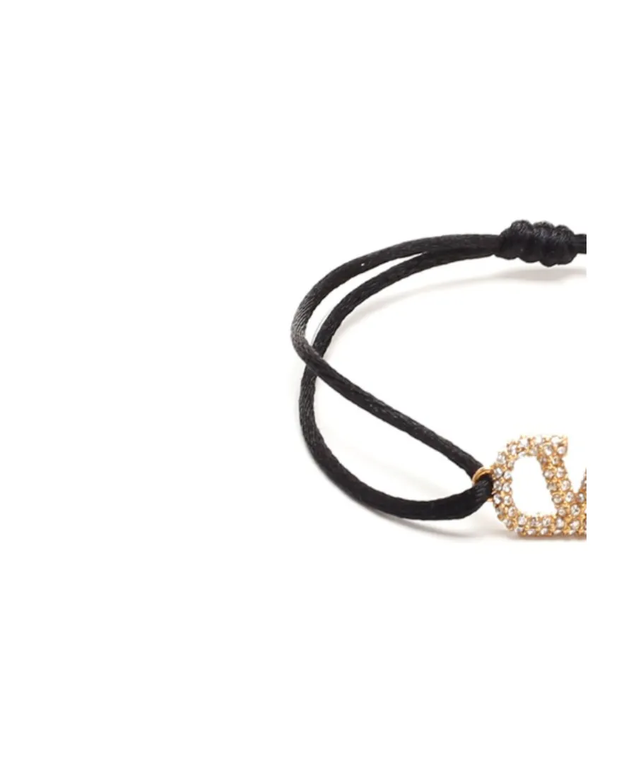 Valentino Vlogo Embellished Bracelet