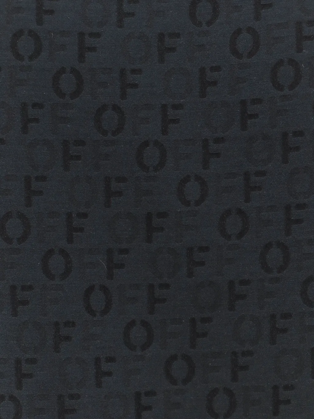 Off-White Buttoned Short-Sleeved Shirt