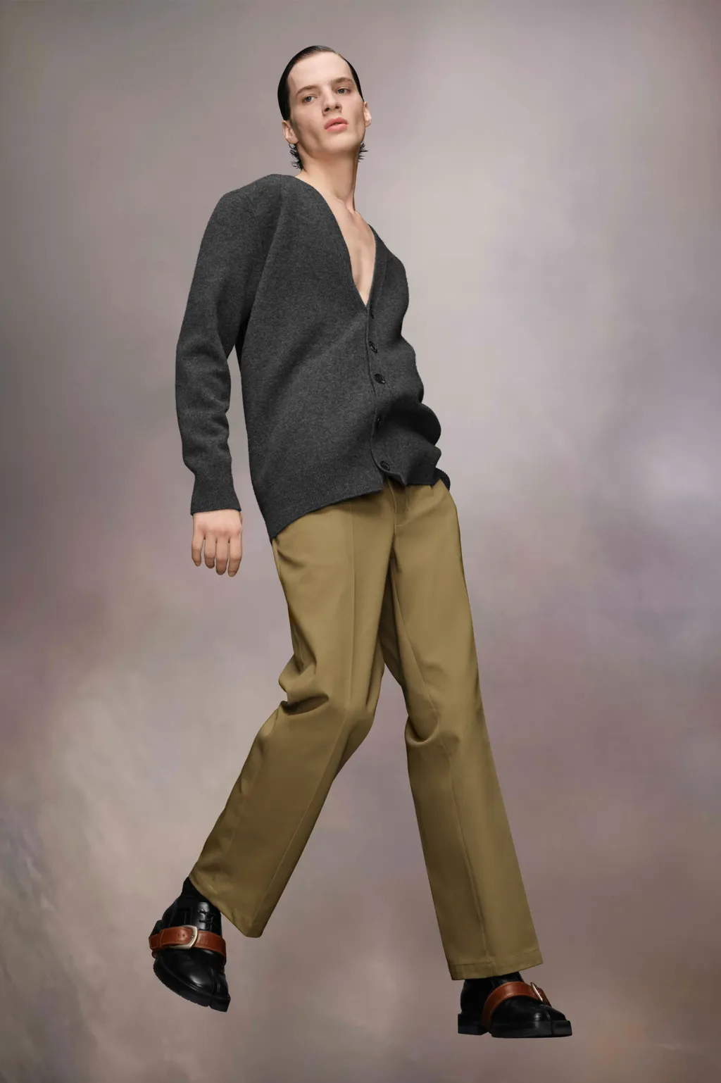 Maison Margiela V-Neck Button-Up Cardigan