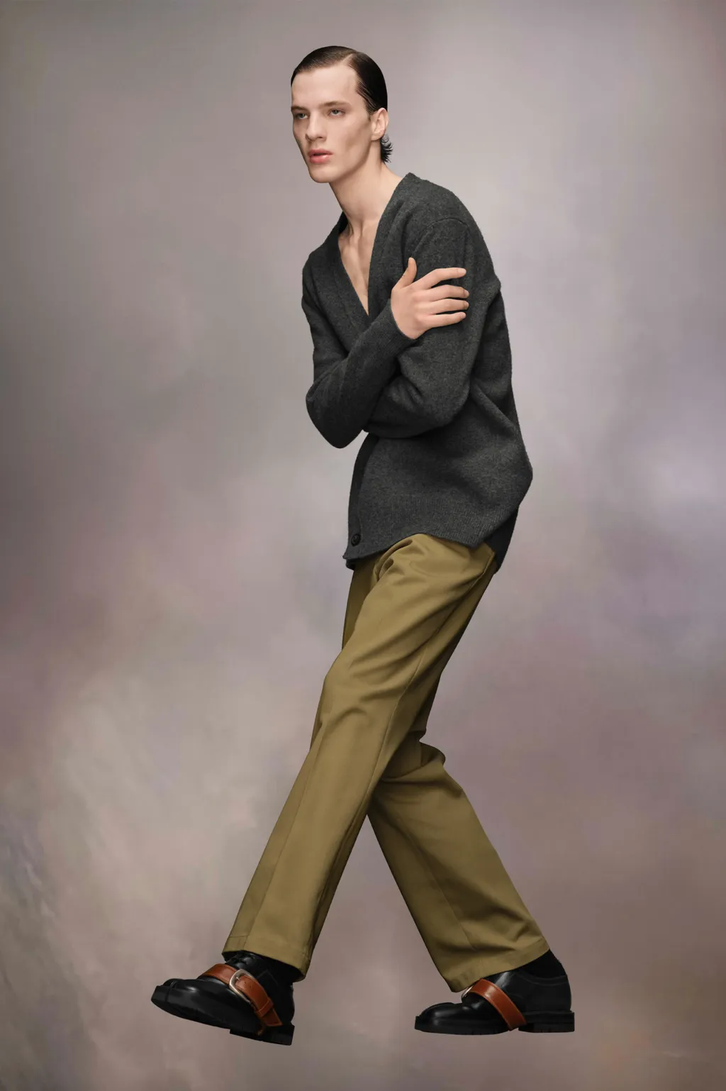 Maison Margiela V-Neck Button-Up Cardigan