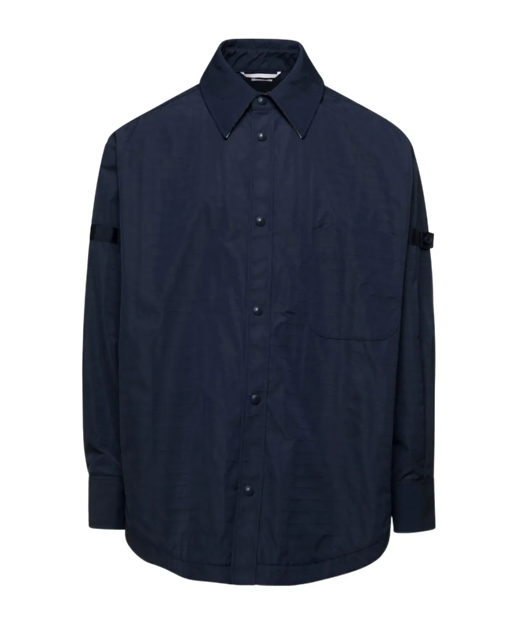 Thom Browne Ripstop Armbands Oversized Shirt Jacket