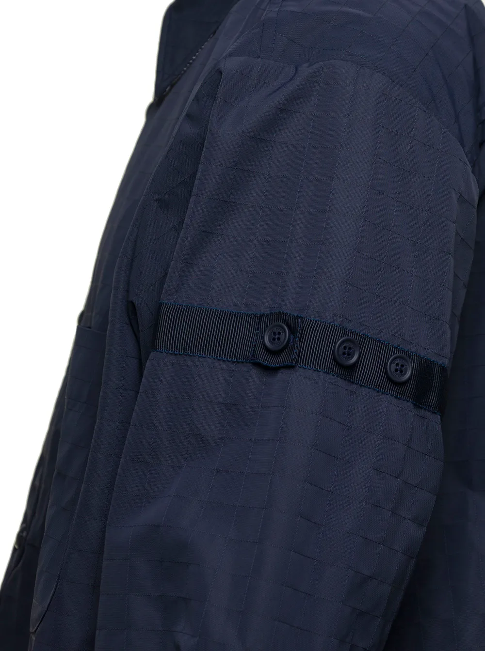 Thom Browne Ripstop Armbands Oversized Shirt Jacket