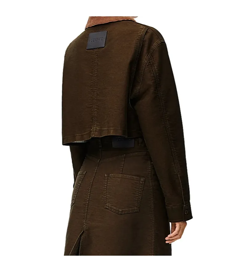 Loewe Logo Patch Regular Fit Jacket