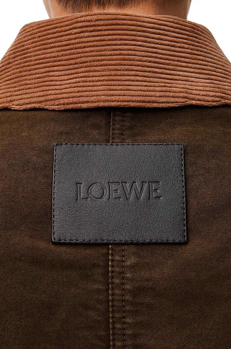 Loewe Logo Patch Regular Fit Jacket