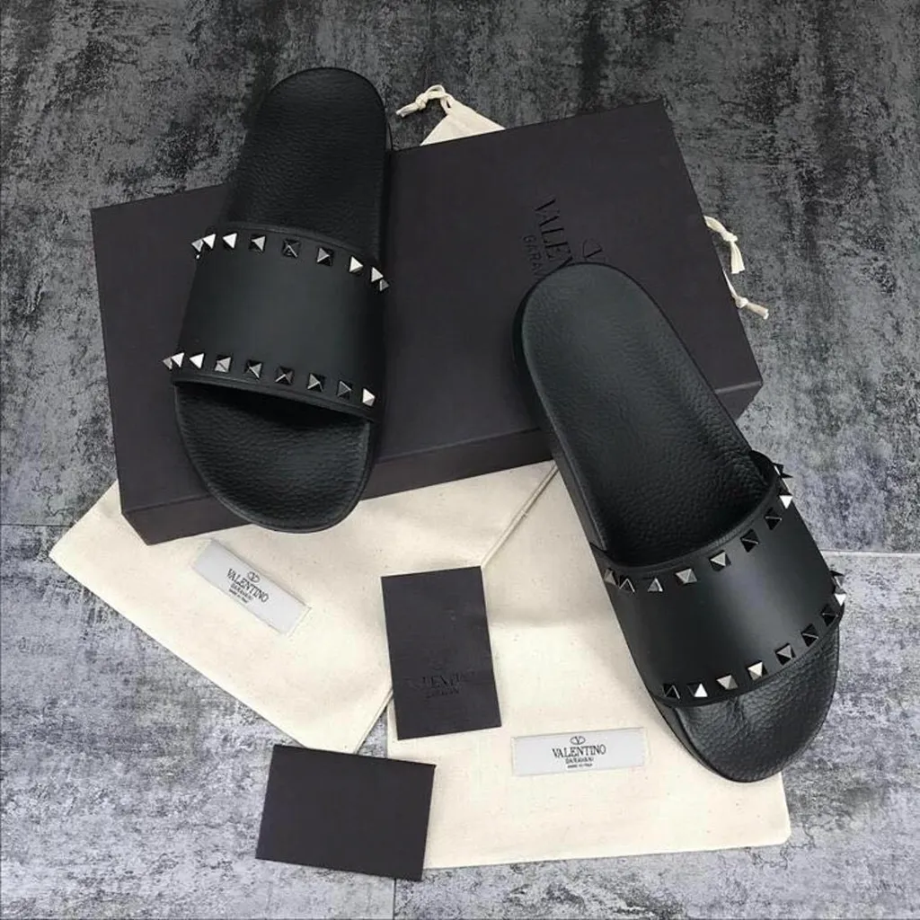 Valentino Garavani Rockstud Slip-On Sandals