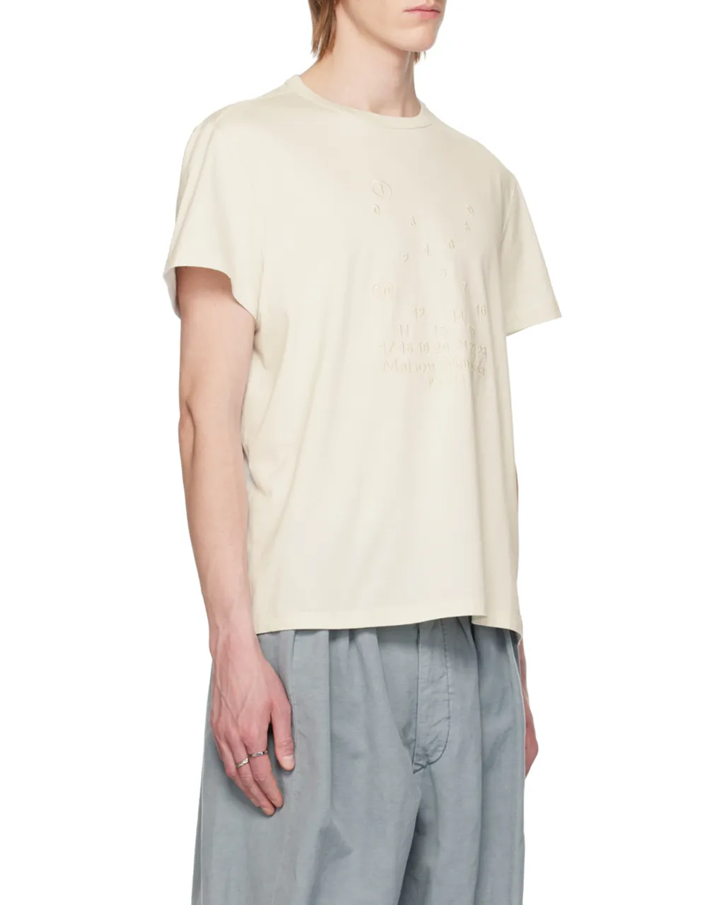Maison Margiela Graphic-Printed Crewneck T-Shirt