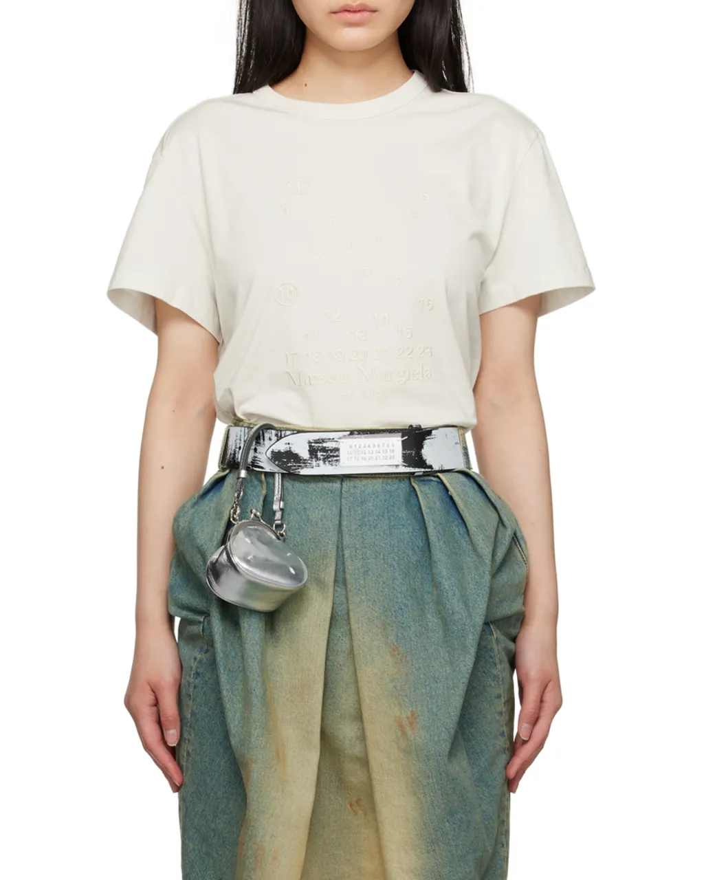 Maison Margiela Graphic-Printed Crewneck T-Shirt