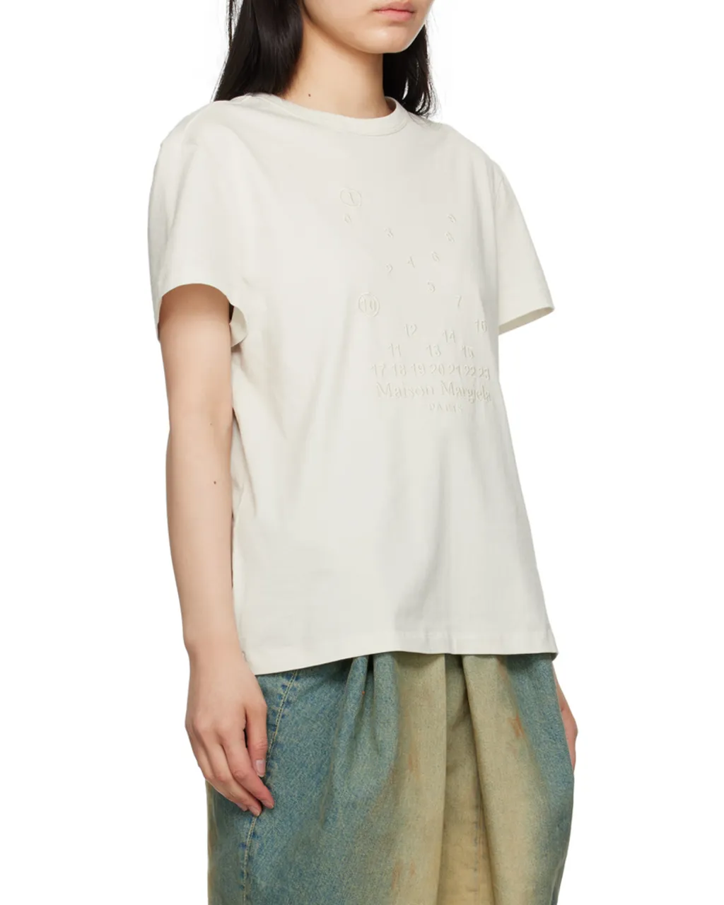 Maison Margiela Graphic-Printed Crewneck T-Shirt