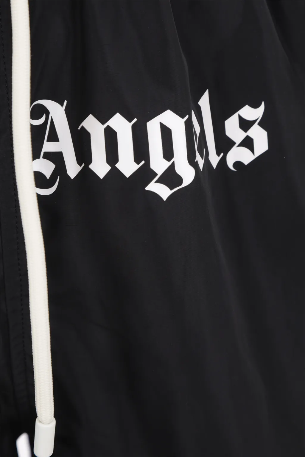 Palm Angels Logo Printed Drawstring Swim Shorts