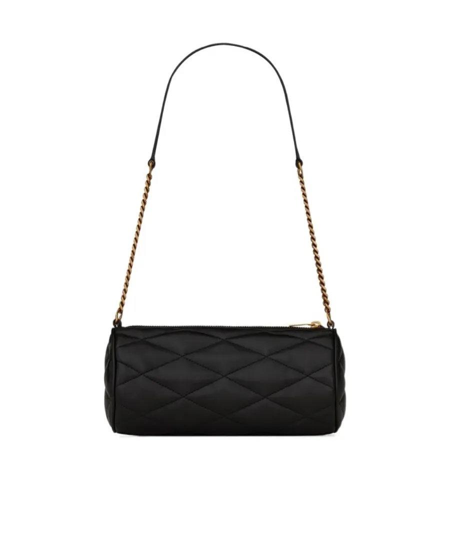 Saint Laurent Sade Logo Plaque Mini Tube Bag