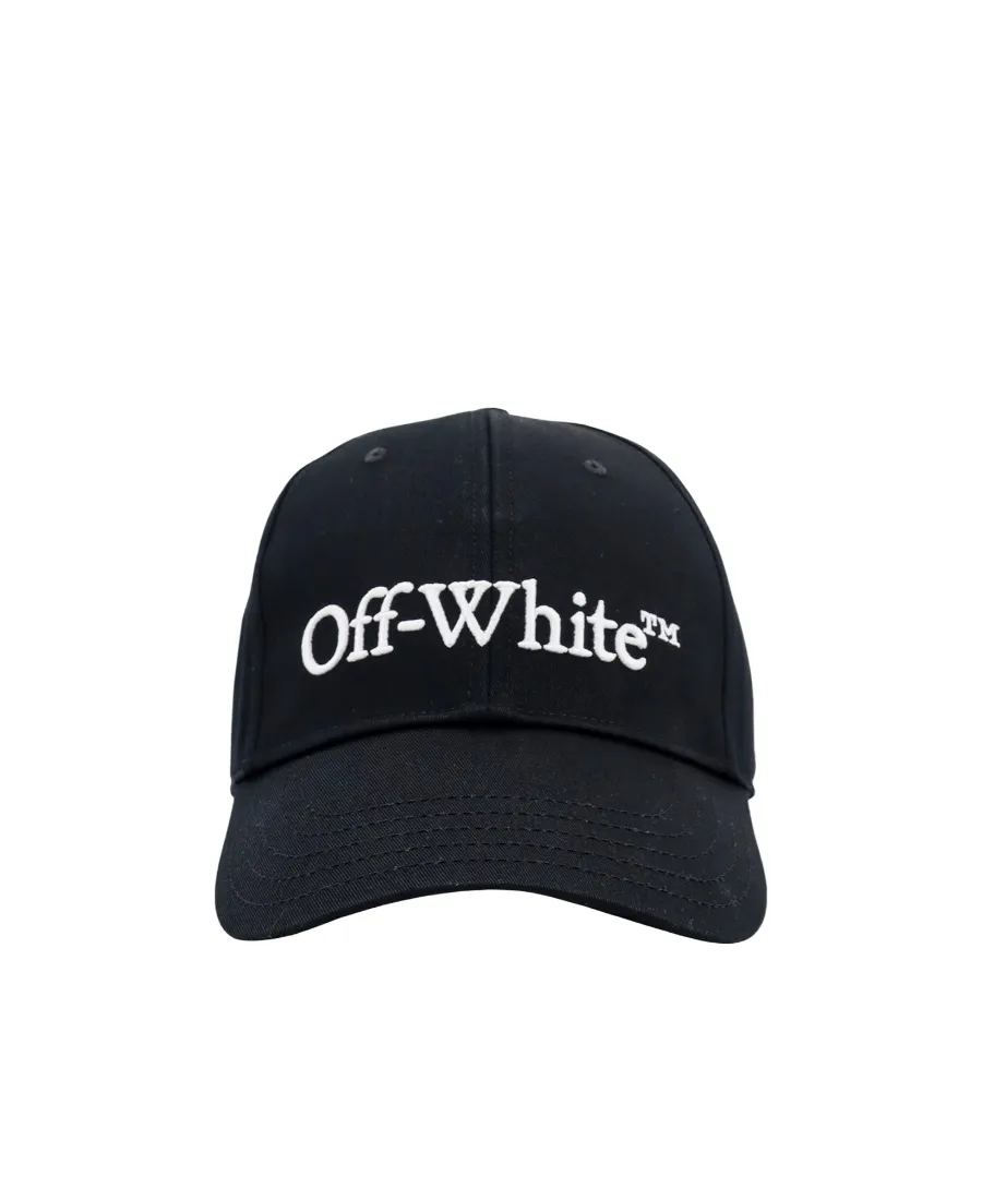Off-White Logo Embroidered Curved Peak Baseball Cap