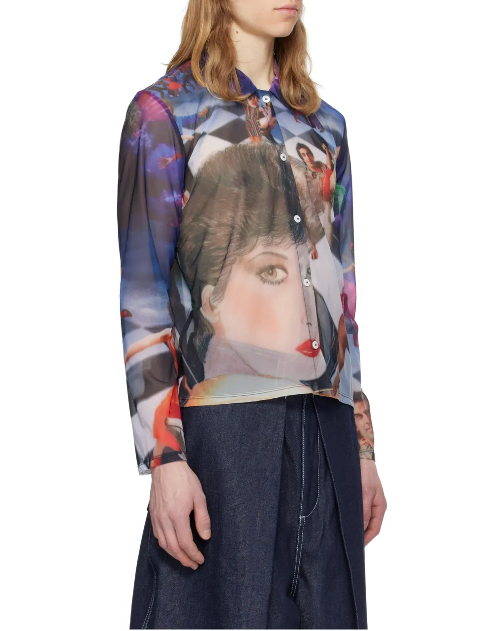Sheer Organza Shirt