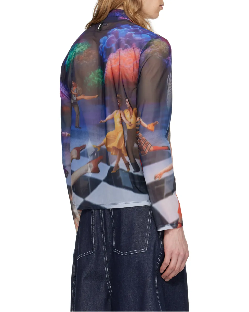 Sheer Organza Shirt