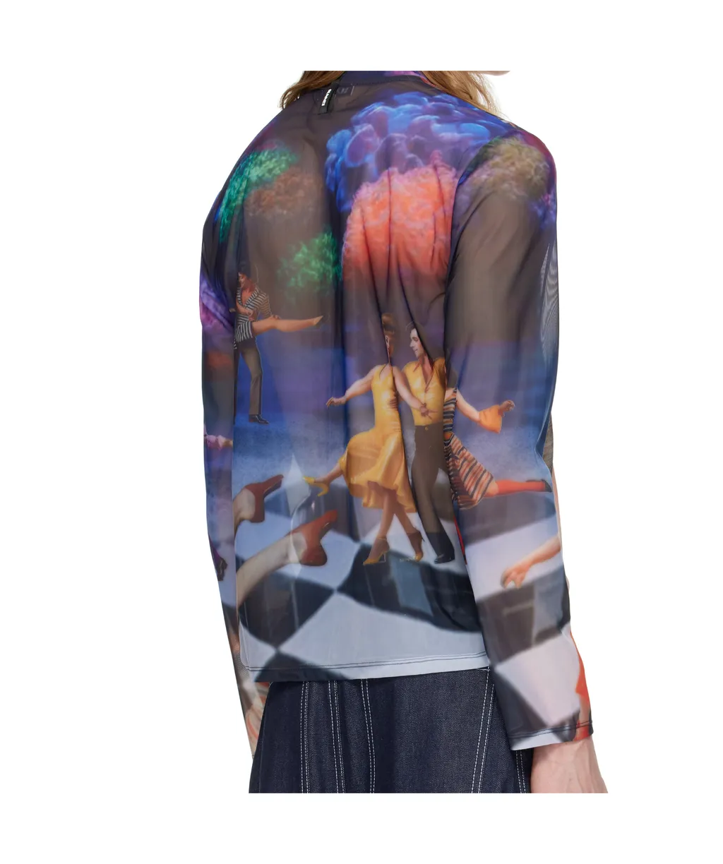 Sheer Organza Shirt