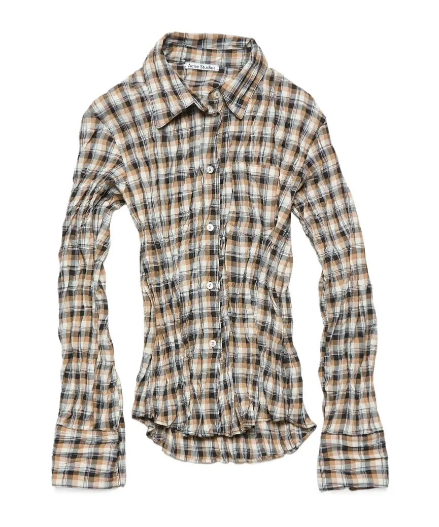 Check Button-Up Shirt