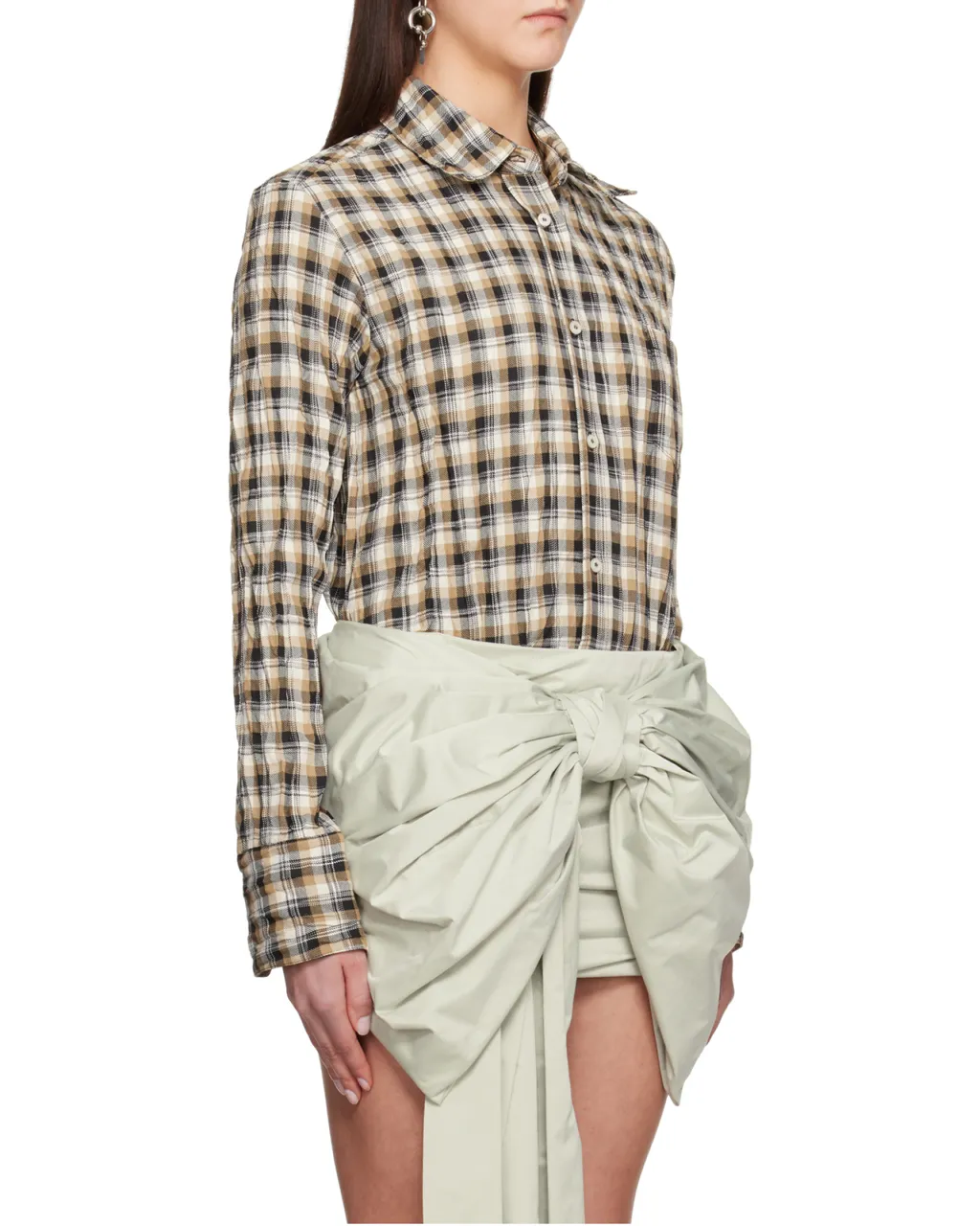 Check Button-Up Shirt