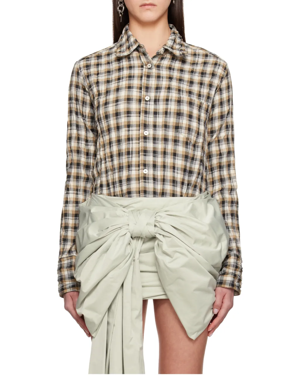 Check Button-Up Shirt