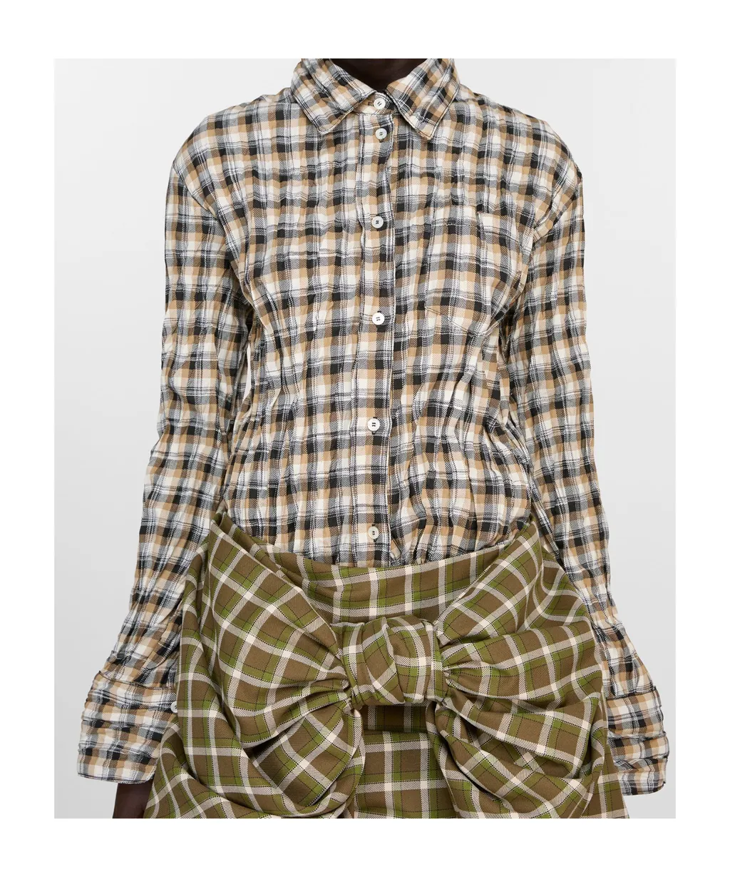 Check Button-Up Shirt
