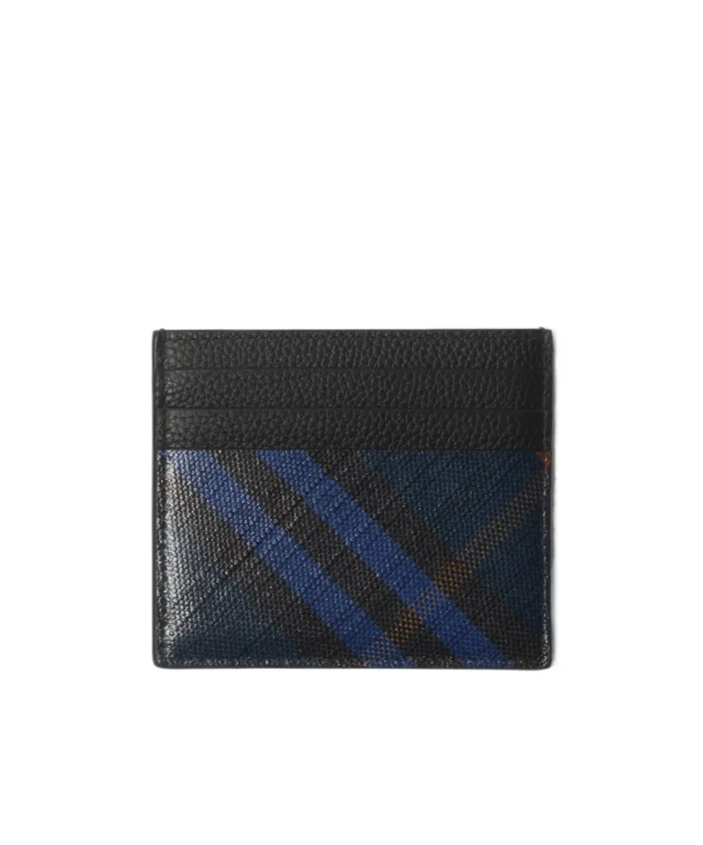Tall Checked Cardholder