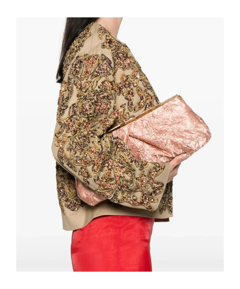 Pleated Shoulder Bag