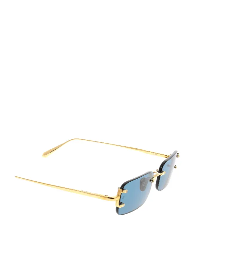 Linda Farrow Rectangular Frame Sunglasses
