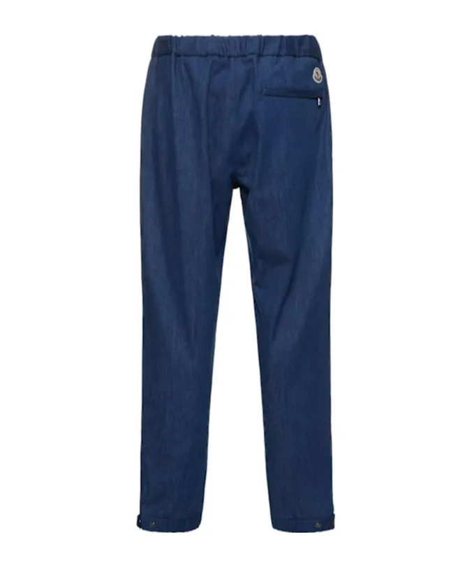 Moncler Logo Patch Drawstring Trousers
