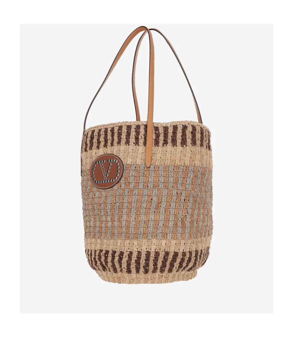 Valentino Garavani Embroidered Vlogo Signature Tote Bag