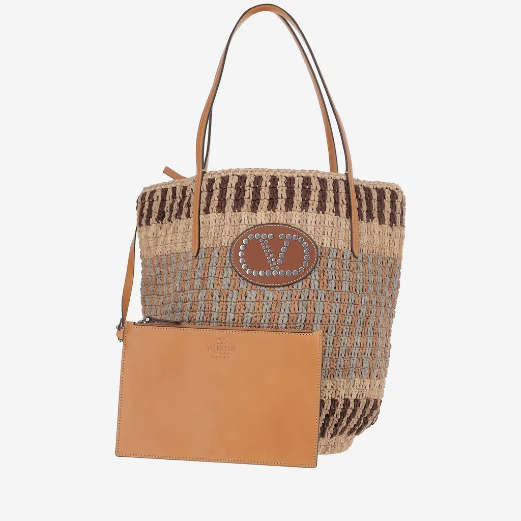 Valentino Garavani Embroidered Vlogo Signature Tote Bag