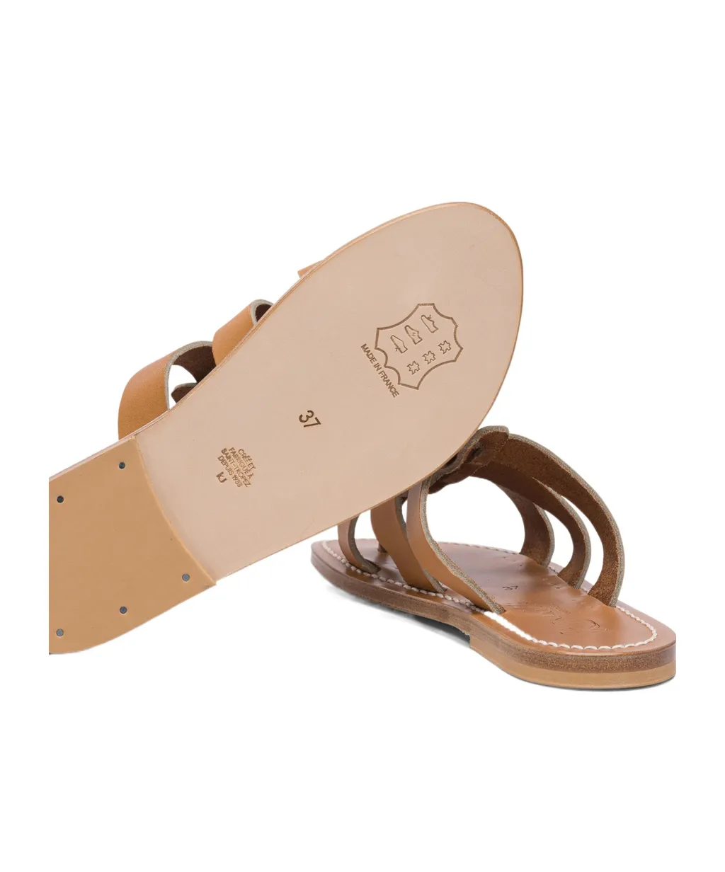 Round-Toe Flip-Flops
